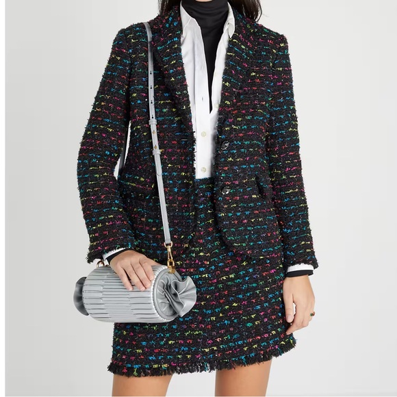 Kate Spade Sweet Treats Festive Pleated Small Barrel Bag - Picture 2 of 5